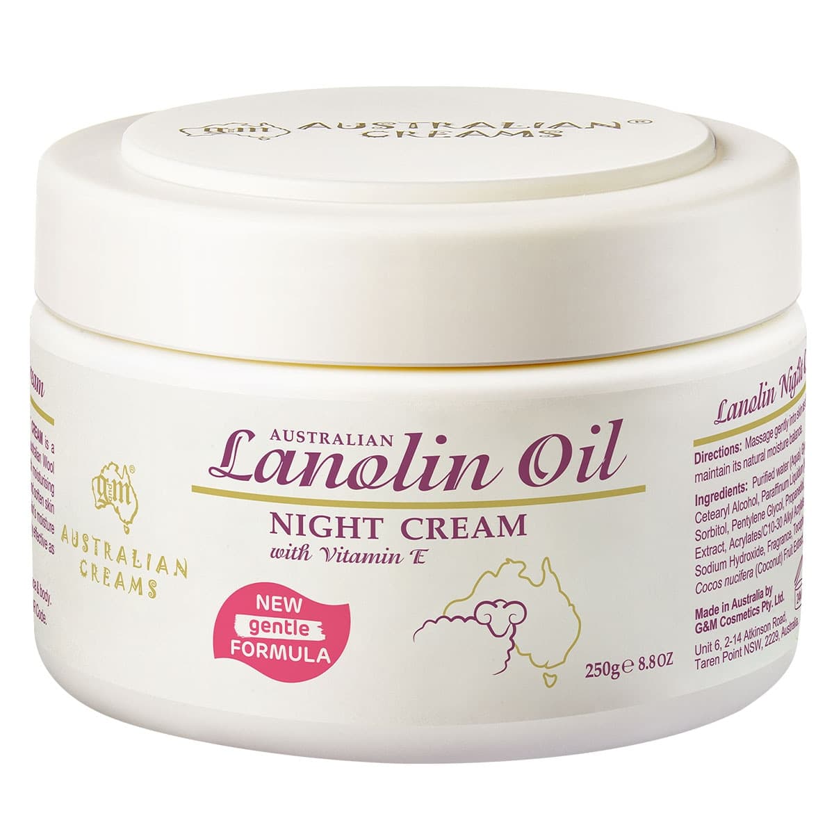 Thumbnail Australian Creams Lanolin Night Cream 250g