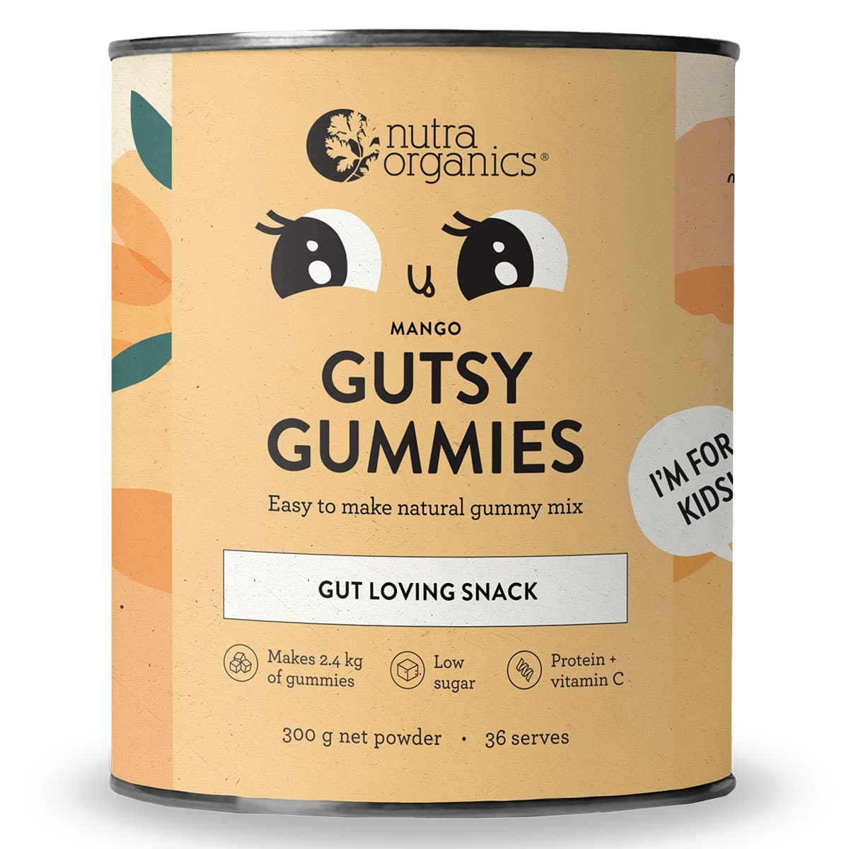 Thumbnail Nutra Naturals Gutsy Gummies - Mango 300g