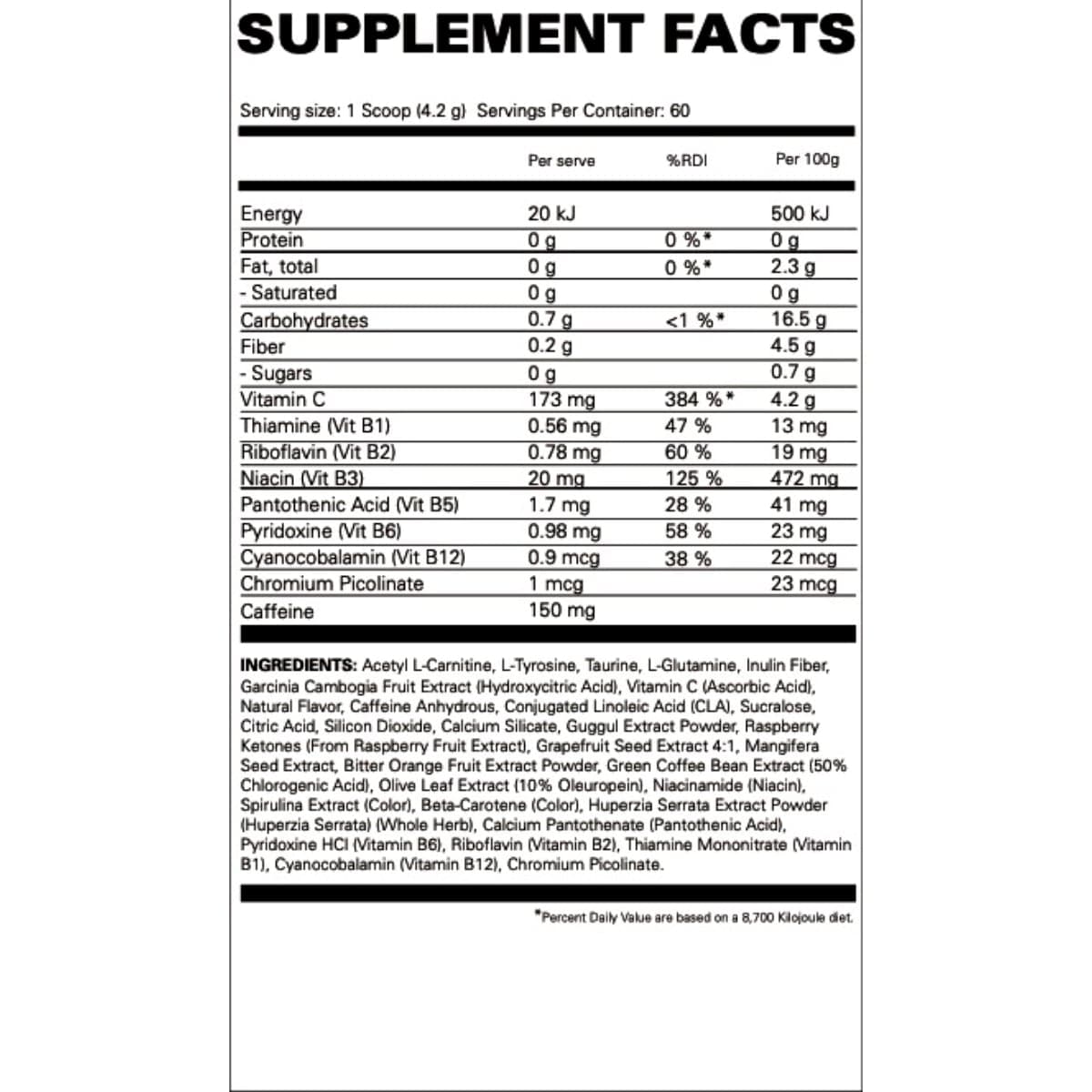 Thumbnail EHPLabs Oxyshred Kiwi Strawberry 252g