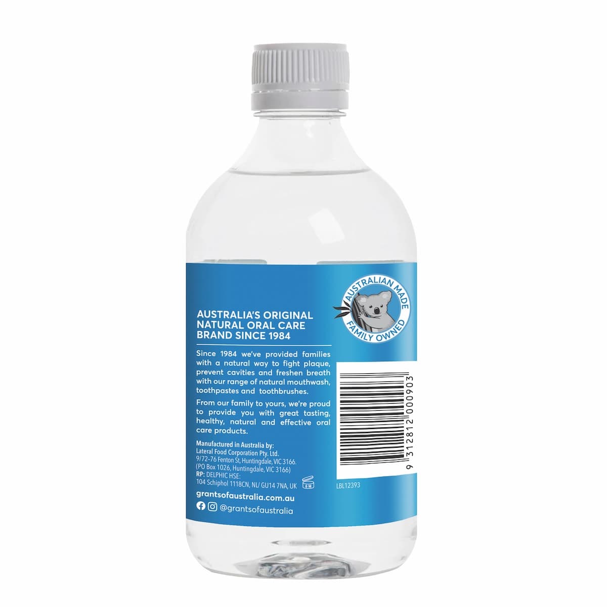 Thumbnail Grants Natural Minty Fresh Mouthwash With Xylitol 500ml