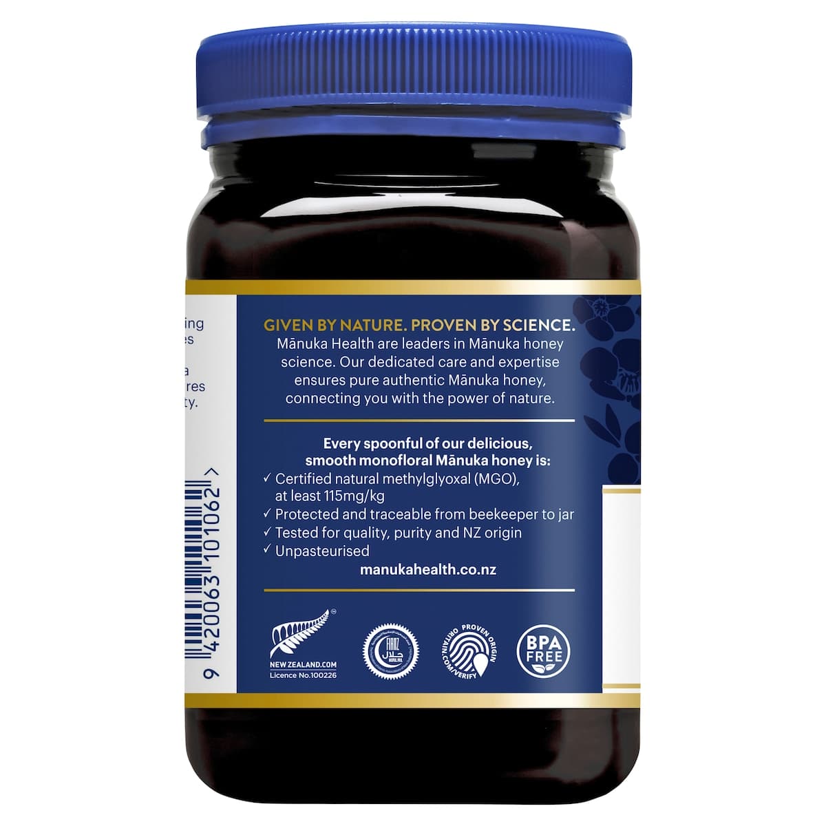 Thumbnail Manuka Health MGO 115+ UMF 6 Manuka Honey 500g