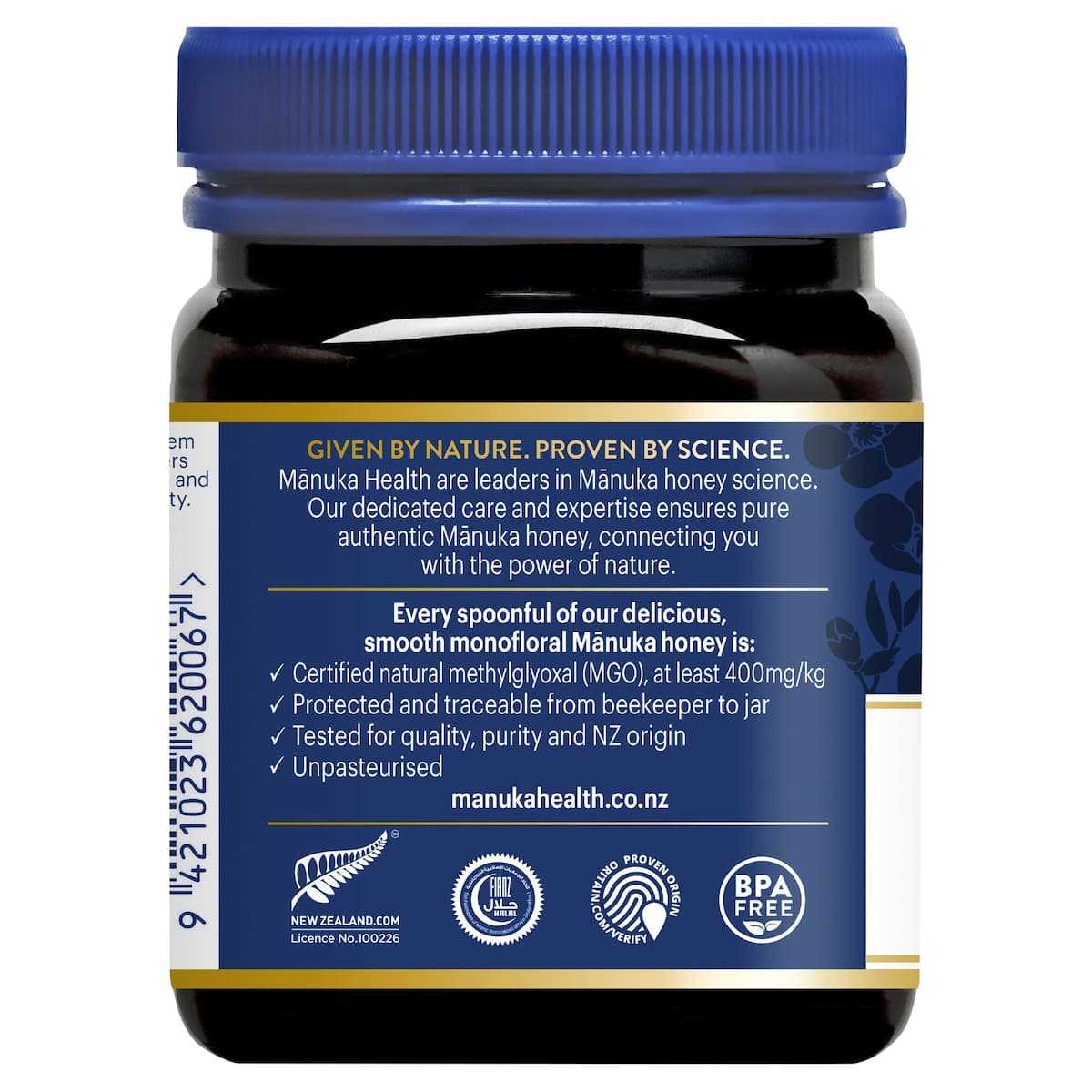 Thumbnail Manuka Health MGO 400+ UMF 13 Manuka Honey 250g