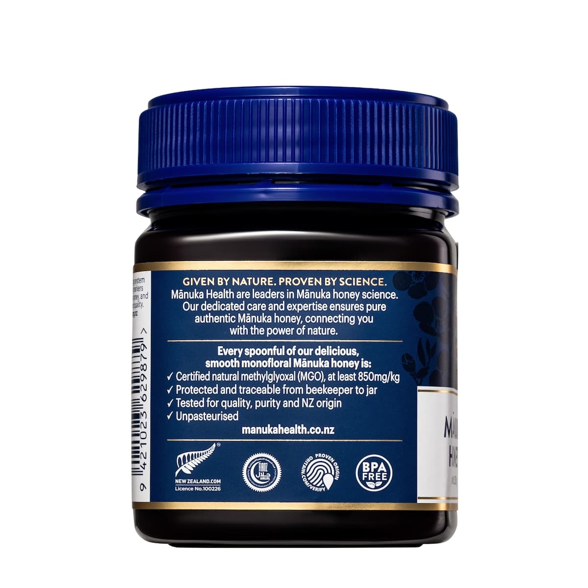 Thumbnail Manuka Health MGO 850+ UMF20+ Manuka Honey 250g