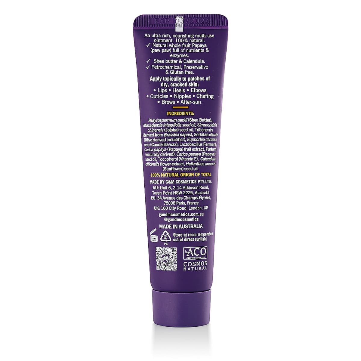 Thumbnail P'ure PapayaCare Papaya Ointment Multi-Use 25g