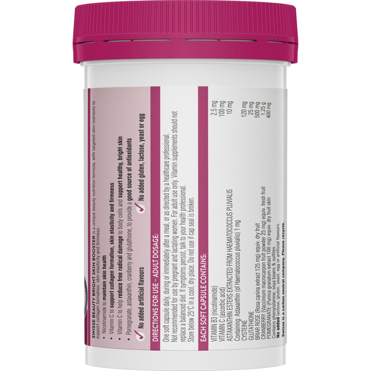 Thumbnail Swisse Beauty Bright Skin Booster 60 Capsules