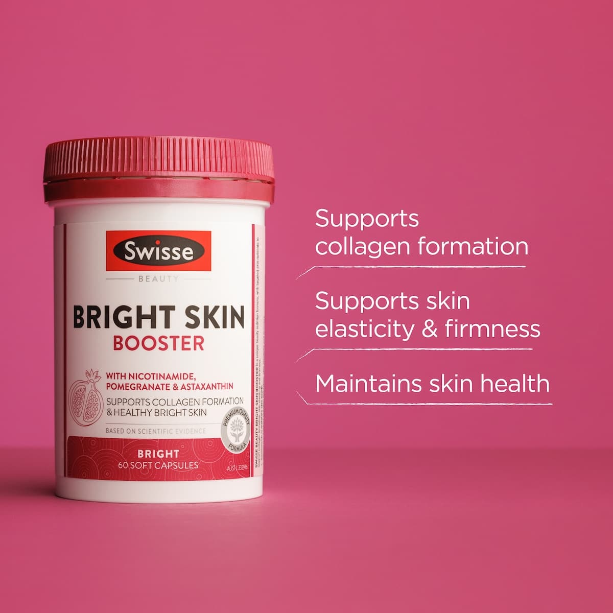 Thumbnail Swisse Beauty Bright Skin Booster 60 Capsules