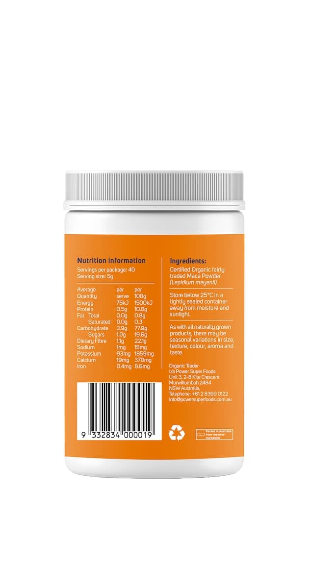 Thumbnail Power Super Foods Raw Maca Powder 200g