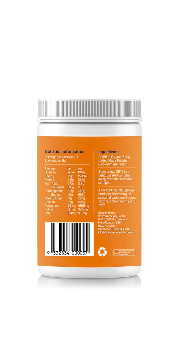 Thumbnail Power Super Foods Raw Maca Power 350g