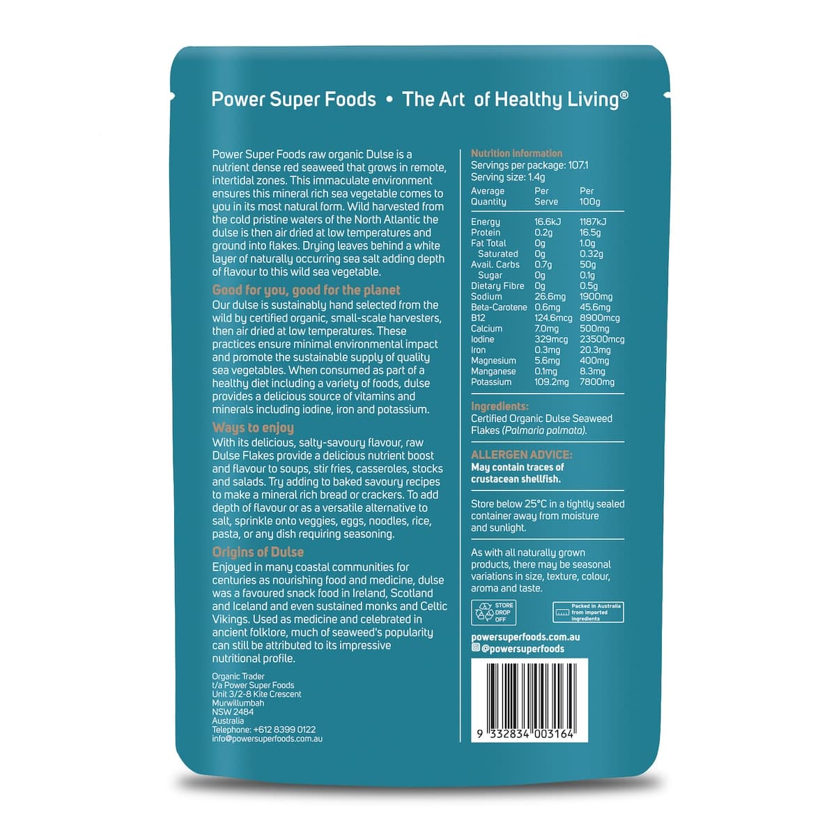 Thumbnail Power Super Foods Dulse Flake 150g