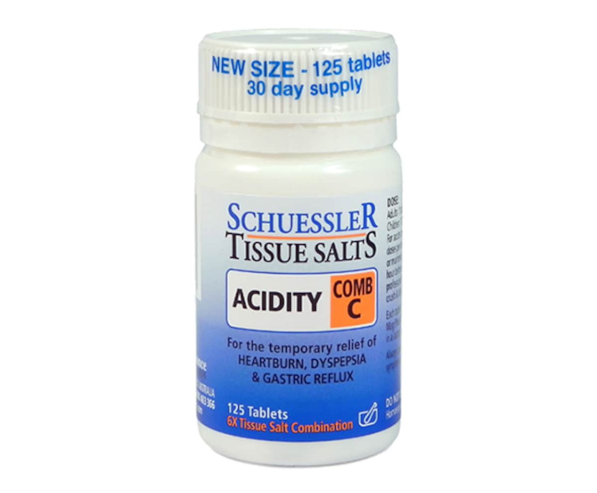Thumbnail Schuessler Tissue Salts Comb C Acidity 125 Tablets