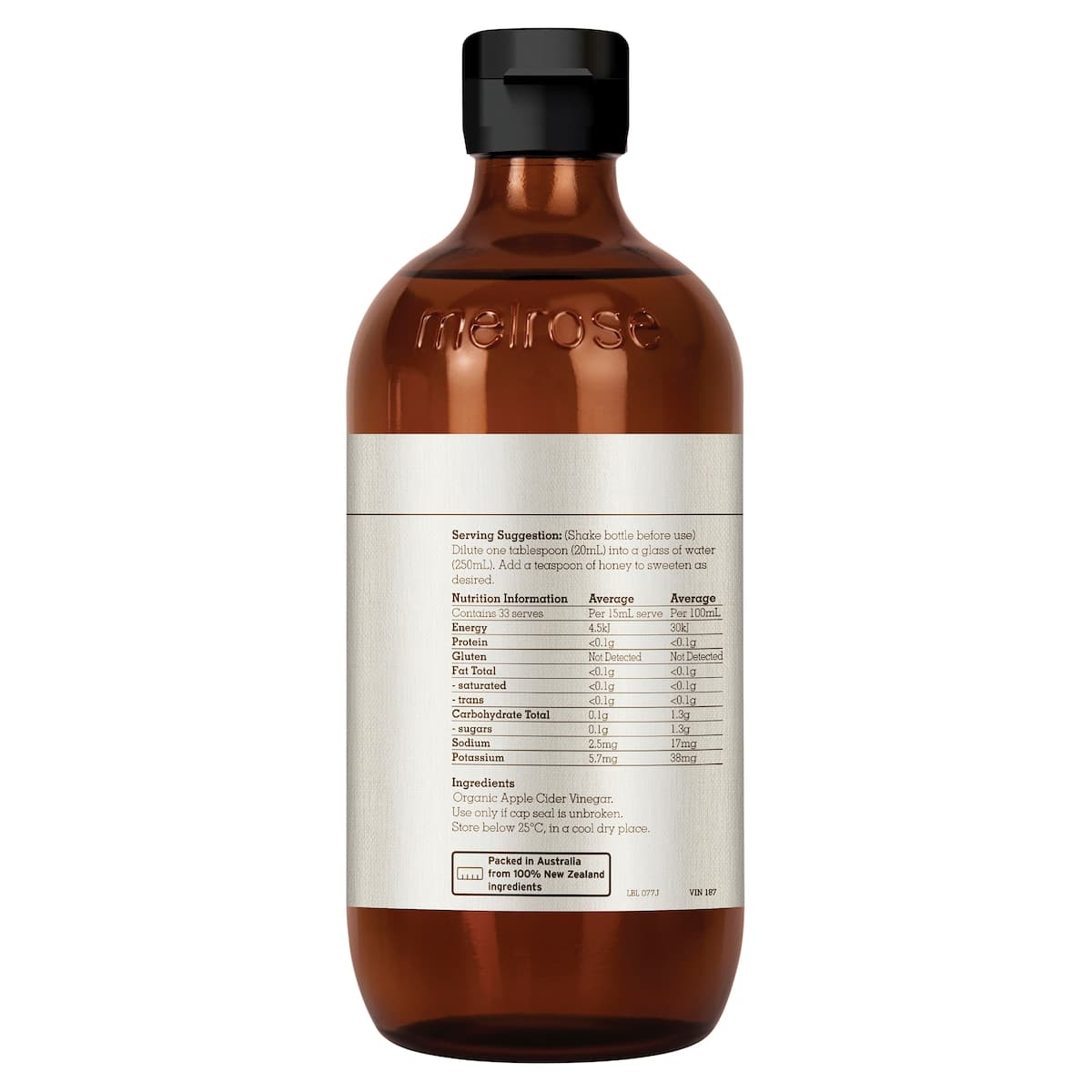 Thumbnail Melrose Organic Apple Cider Vinegar 500ml