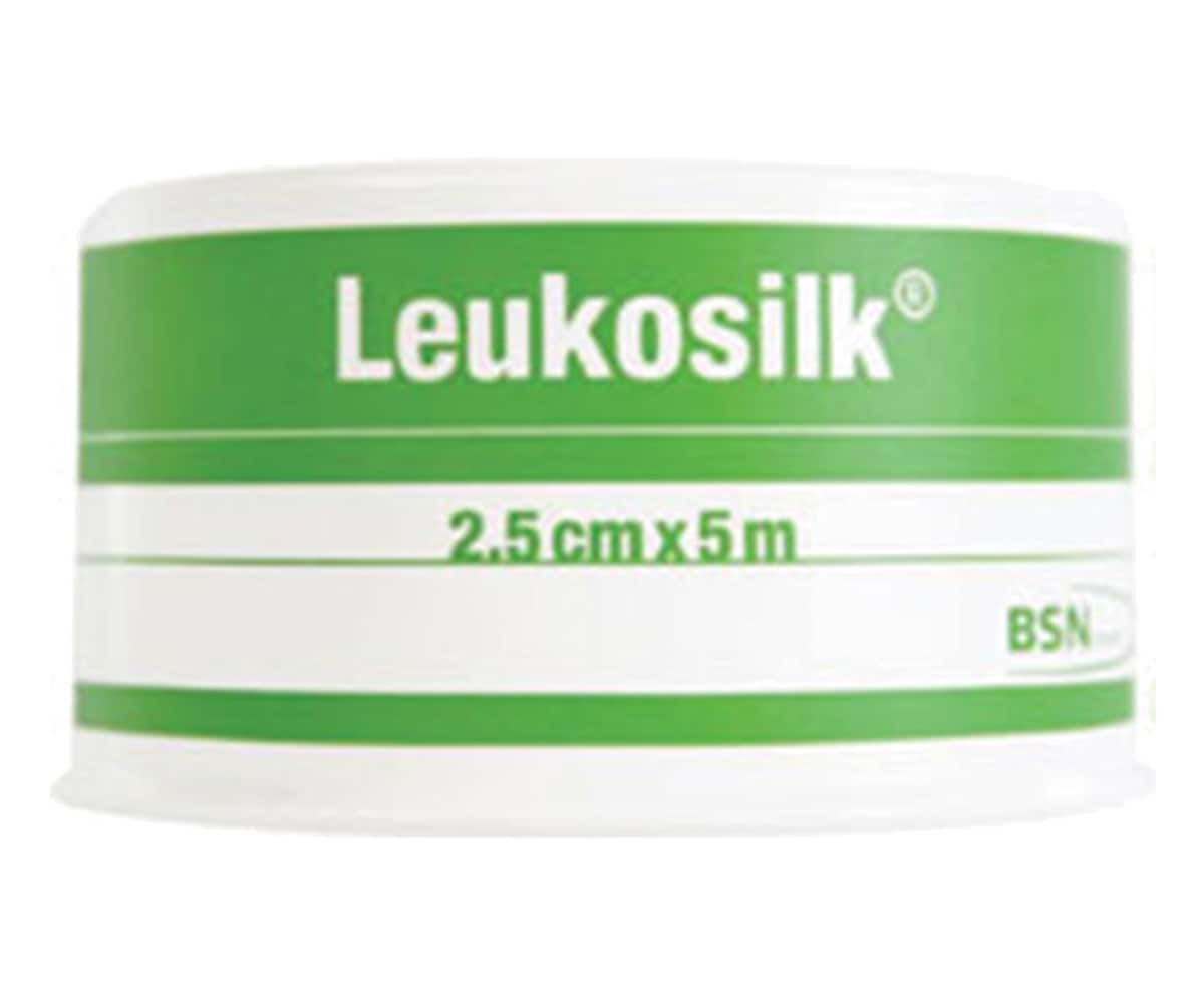 Thumbnail Leukosilk Hypoallergenic Silk Tape 2.5cm x 5m 1 Roll