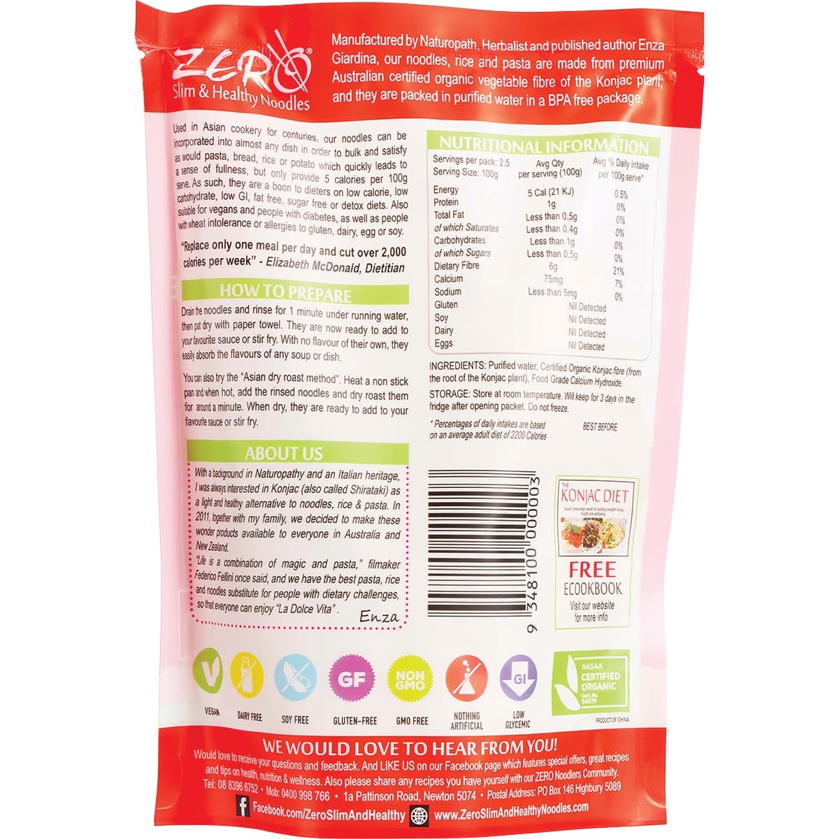 Thumbnail Zero Slim & Healthy Konjac Rice Style 400g