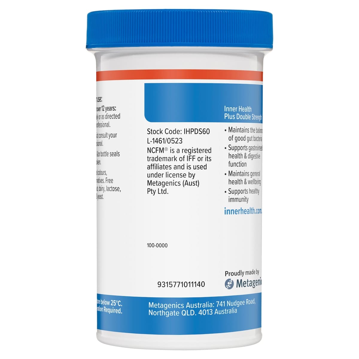 Thumbnail Inner Health Plus Double Strength Probiotic 60 Capsules