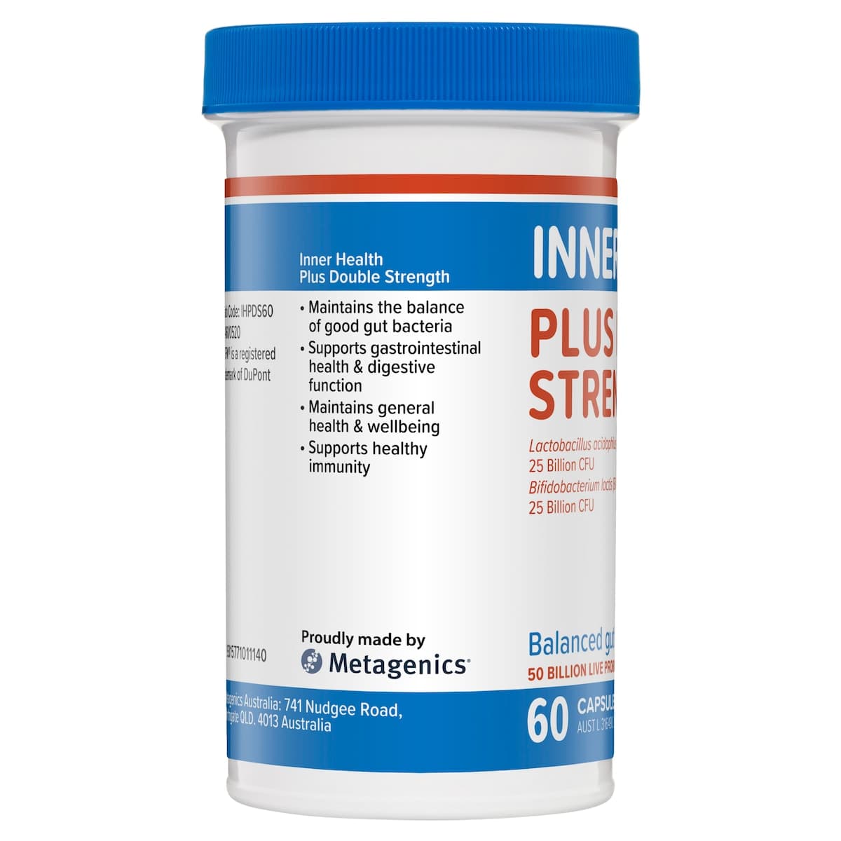 Thumbnail Inner Health Plus Double Strength Probiotic 60 Capsules