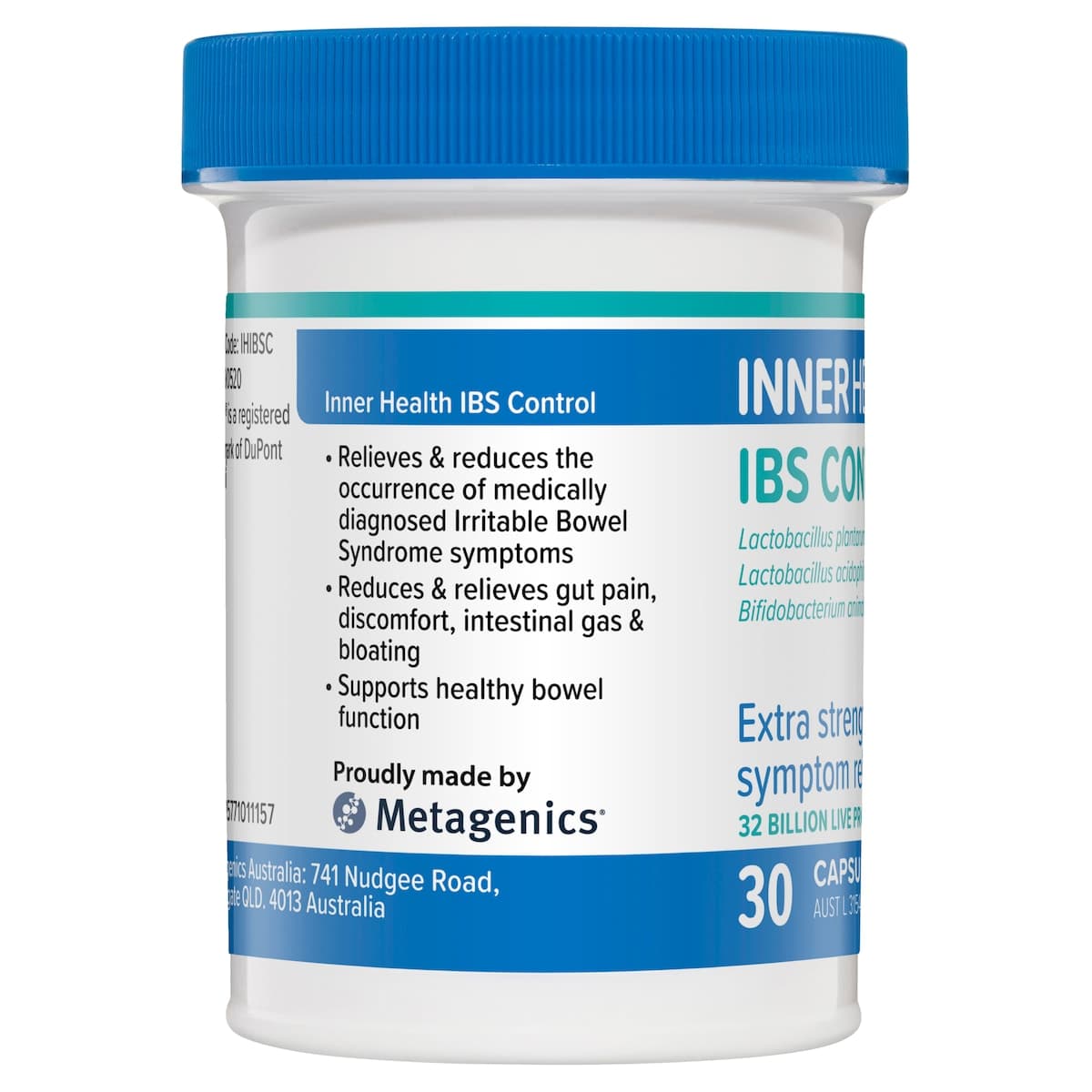 Thumbnail Inner Health IBS Control Probiotics 30 Capsules