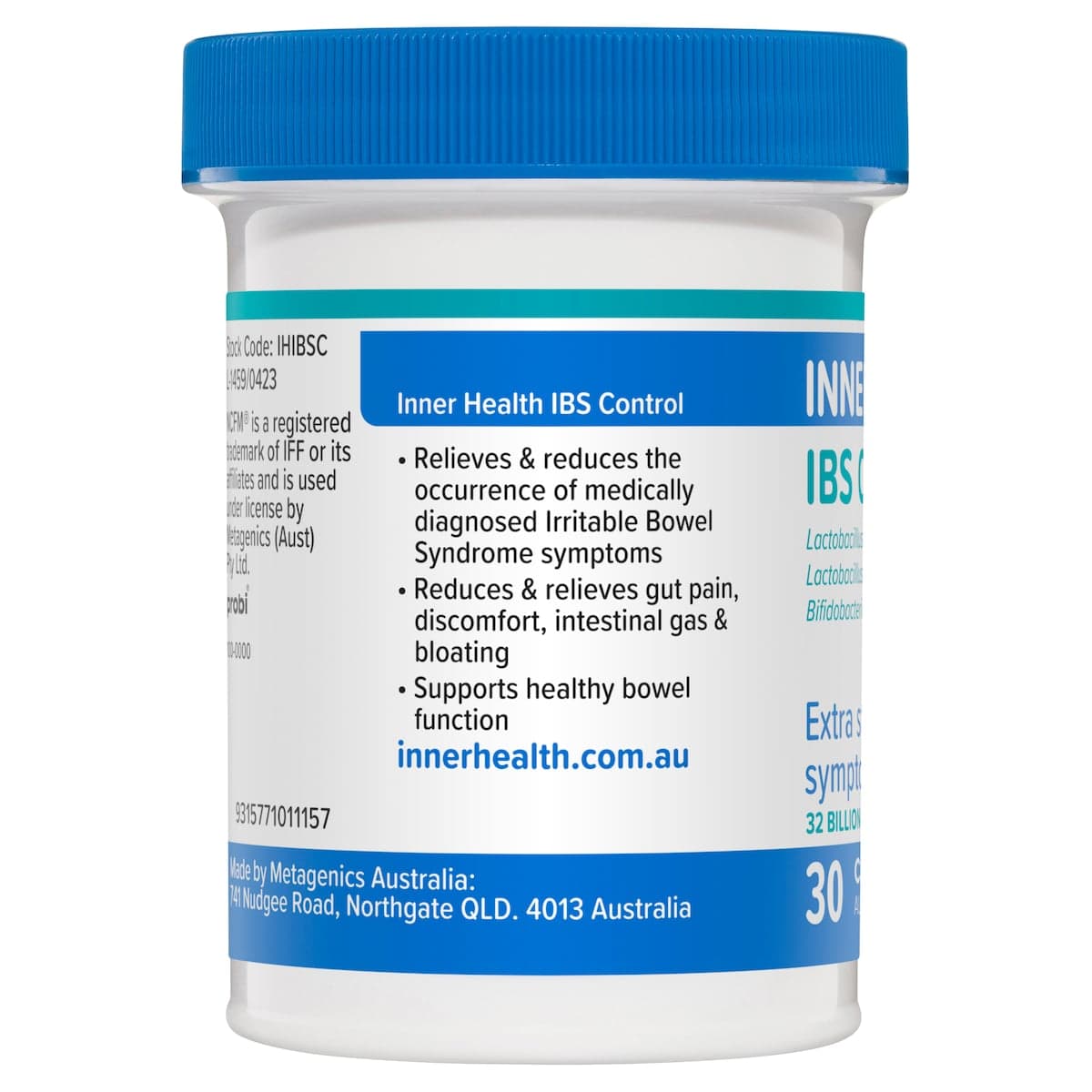 Thumbnail Inner Health IBS Control Probiotics 30 Capsules
