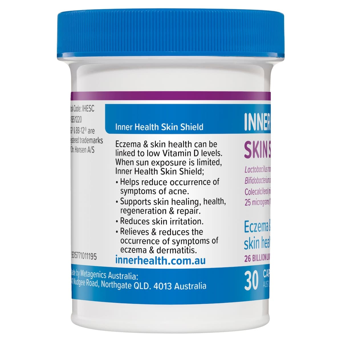 Thumbnail Inner Health Skin Shield Probiotic 30 Capsules
