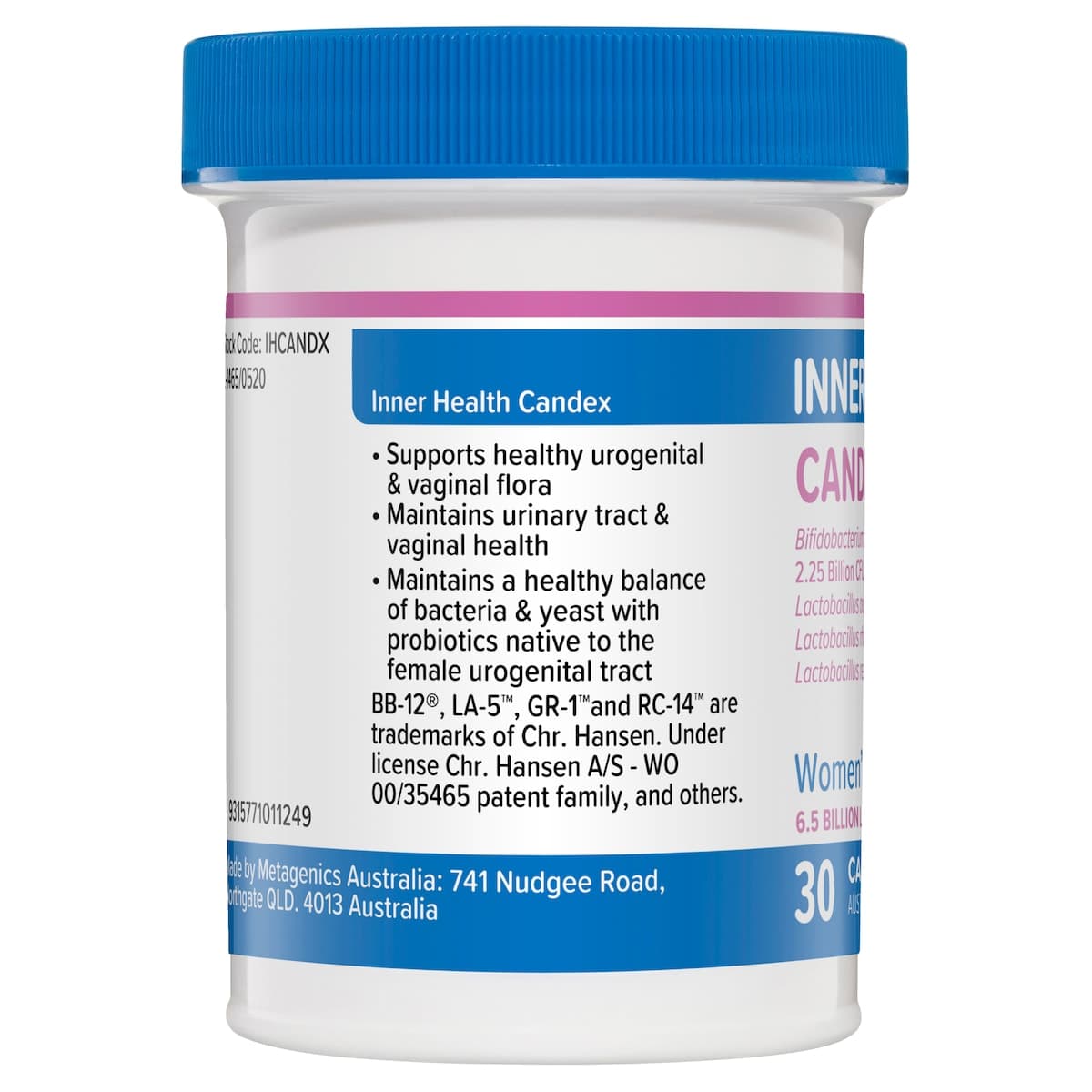 Thumbnail Inner Health Candex Womens Flora Balance Probiotics 30 Capsules