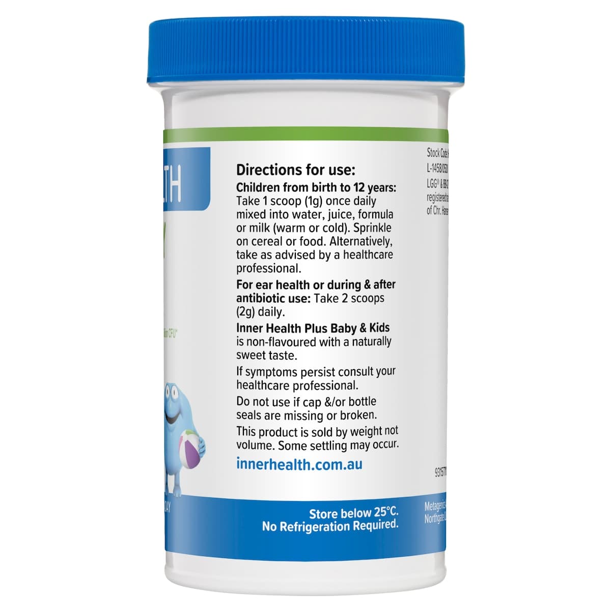 Thumbnail Inner Health Plus Baby & Kids Powder Fridge Free 60g