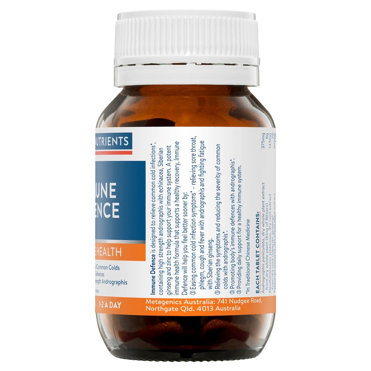 Thumbnail Ethical Nutrients Immune Defence 60 Capsules