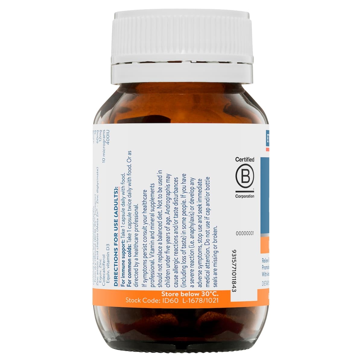 Thumbnail Ethical Nutrients Immune Defence 60 Capsules