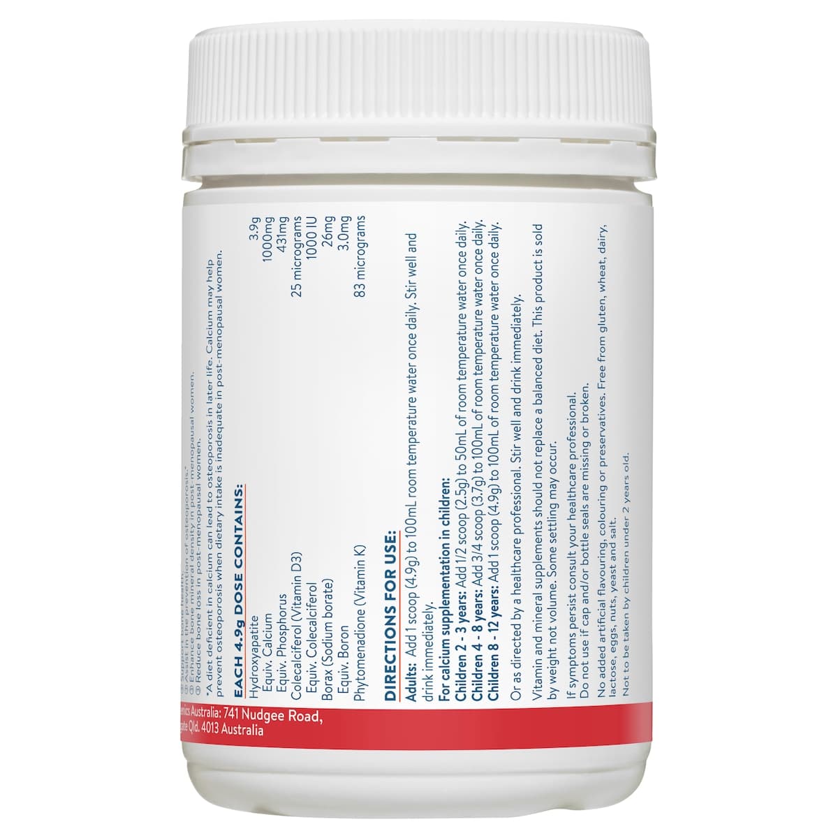 Thumbnail Ethical Nutrients Bone Builder with Vitamin D Powder Chocolate 150g