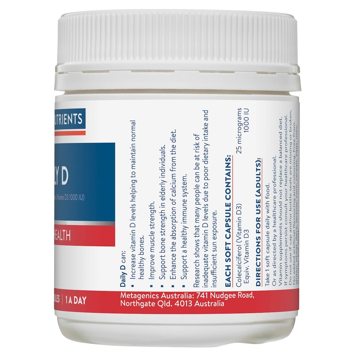 Thumbnail Ethical Nutrients Daily D One-a-day 270 Capsules