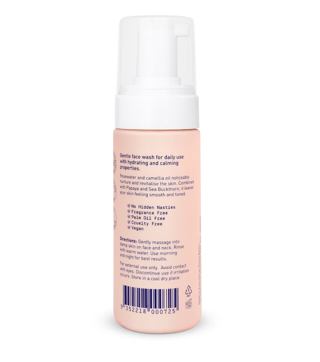 Thumbnail Noosa Basics Foaming Face Wash Rosewater & Sea Buckthorn 150ml