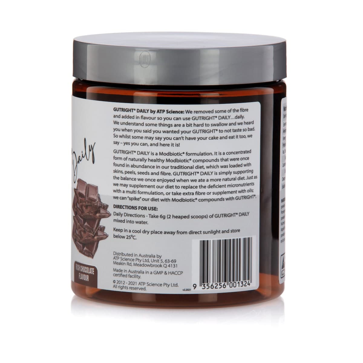 Thumbnail ATP Science GutRight Daily Rich Chocolate 180g
