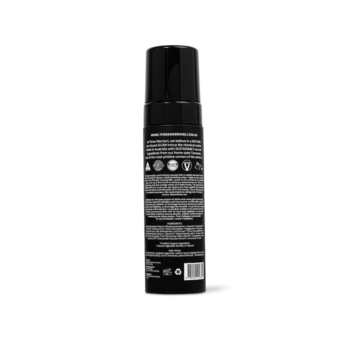Thumbnail Three Warriors Self-Tan Mousse 150g