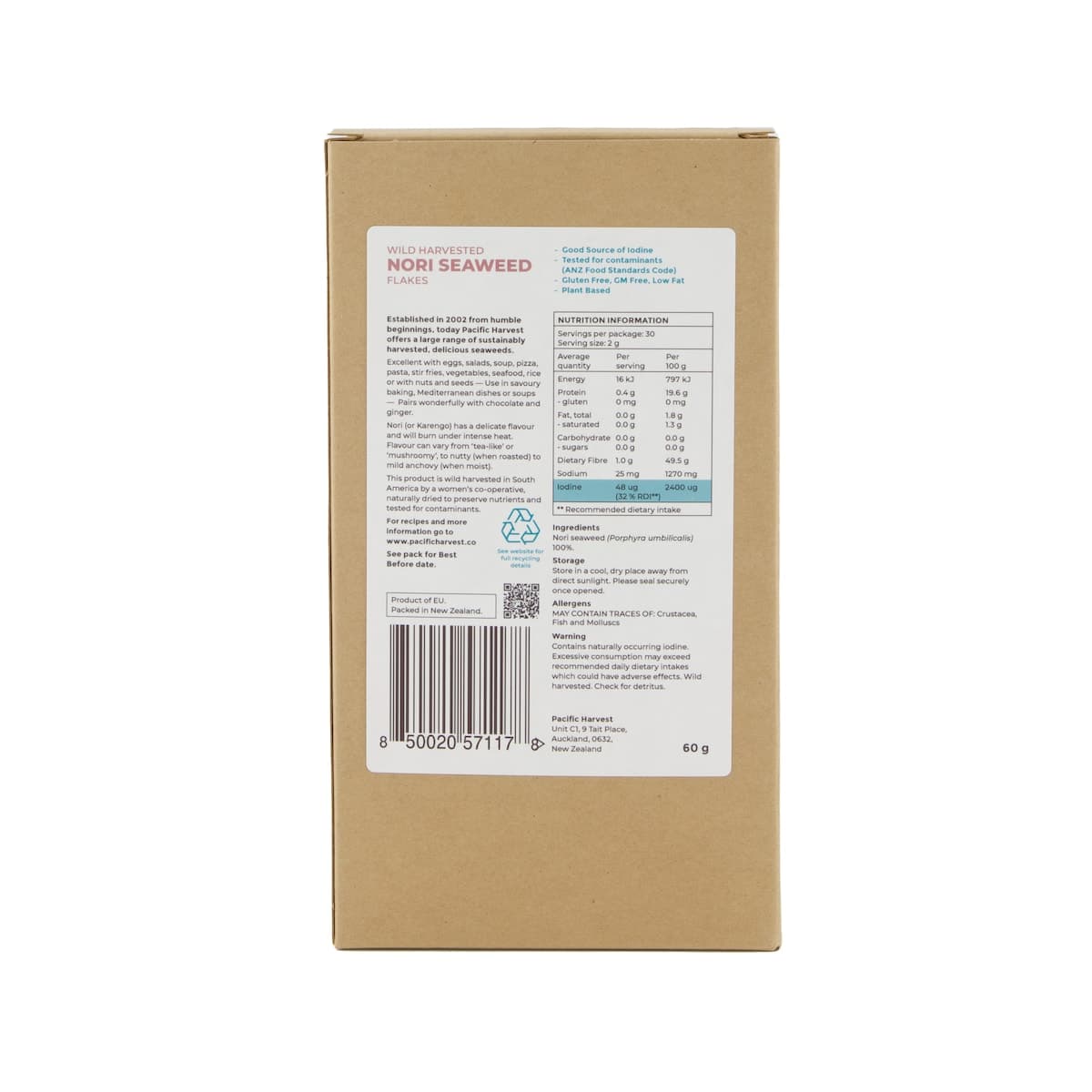 Thumbnail Pacific Harvest Nori Flakes 60g