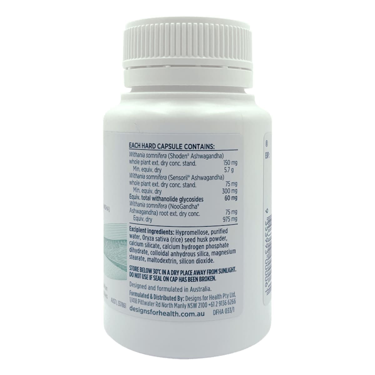 Thumbnail Designs for Health TriGandha 60 Vege Hard Capsules