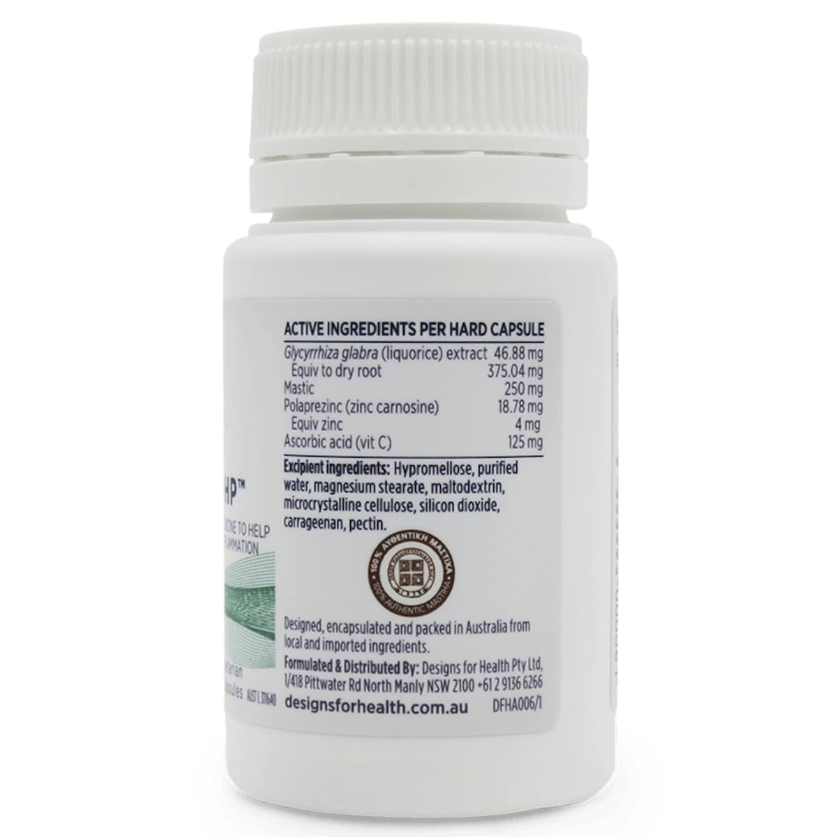 Thumbnail Designs for Health Gastromend-HP 60 Vege Hard Capsules
