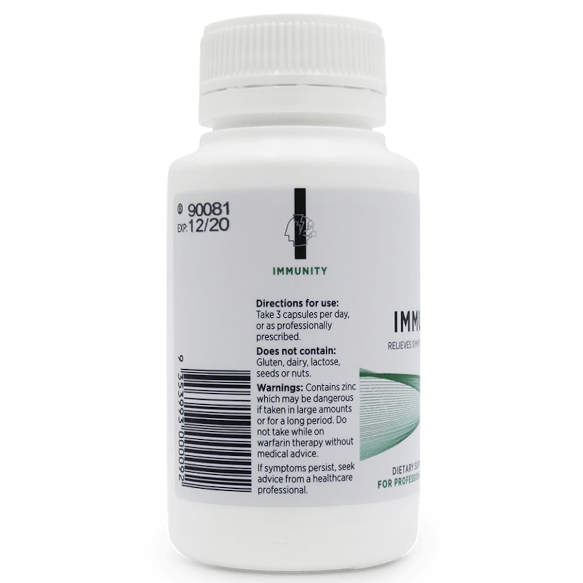 Thumbnail Designs for Health Immunitone Plus 90 Vege Capsules