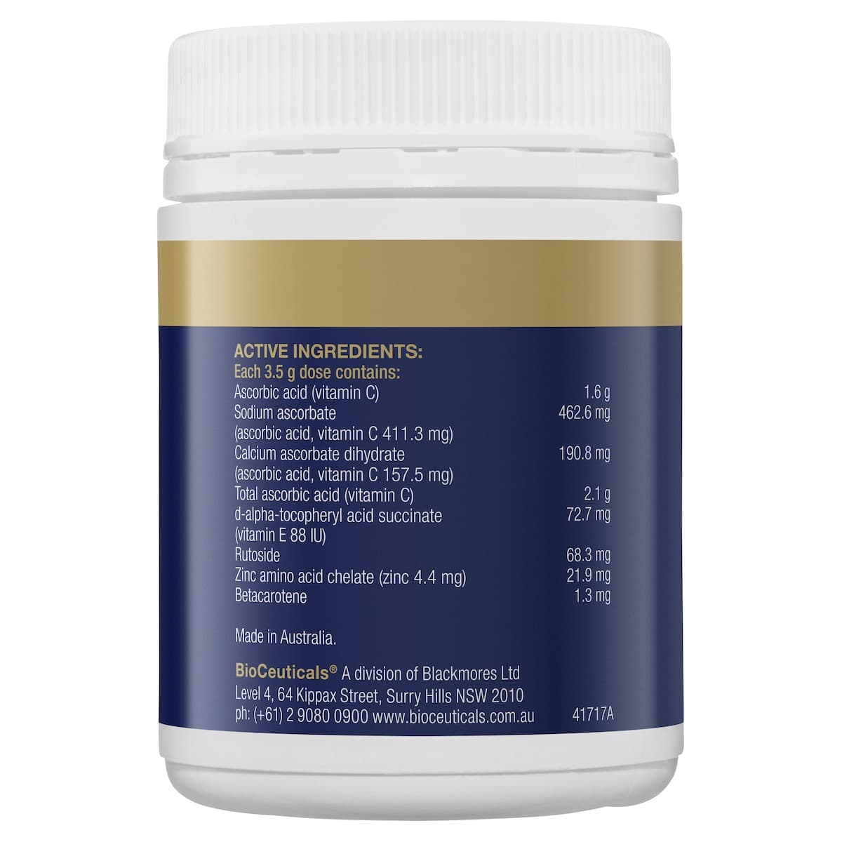 Thumbnail Bioceuticals Ultra Potent-C Powder Orange Flavour 200g