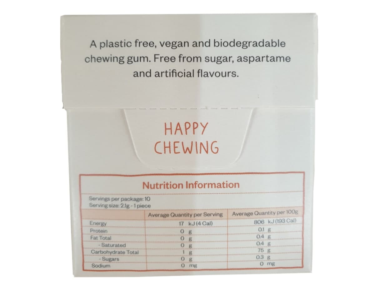 Thumbnail True Gum Ginger & Turmeric Gum 21g