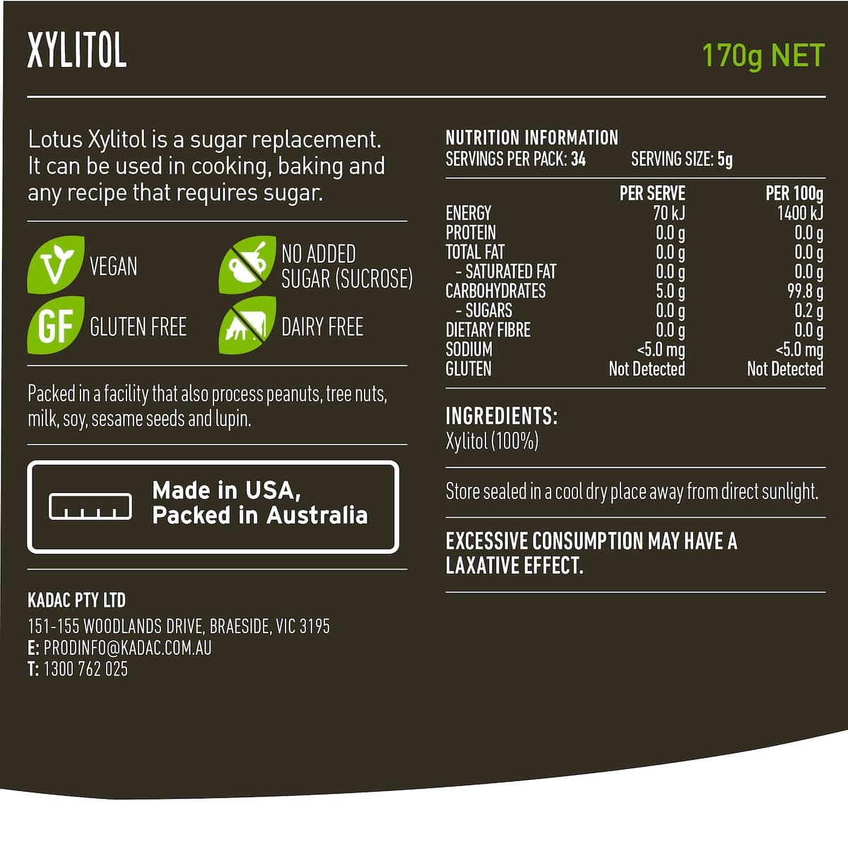 Thumbnail Lotus Xylitol 170g