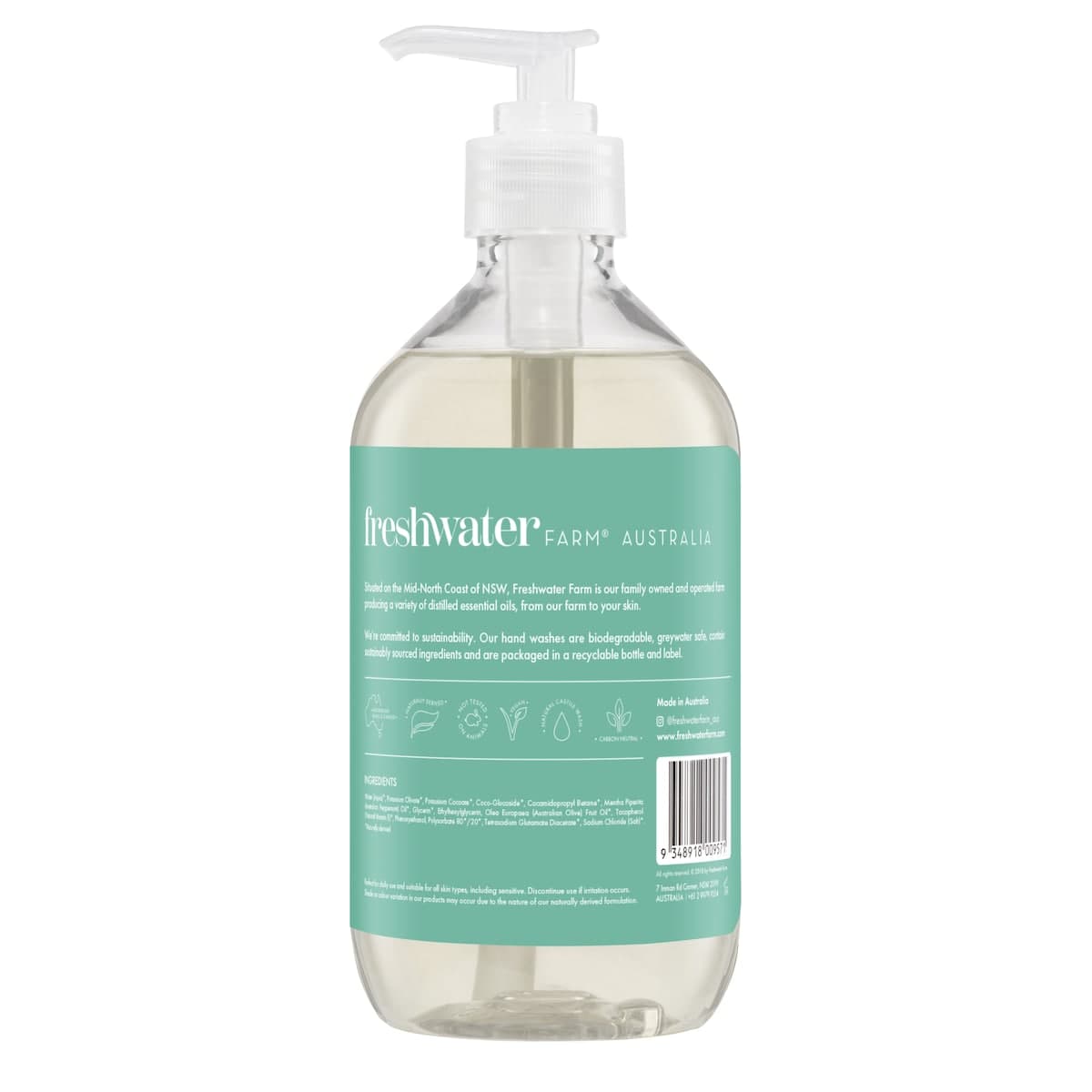Thumbnail Freshwater Farm Peppermint Oil Hand Wash 500ml