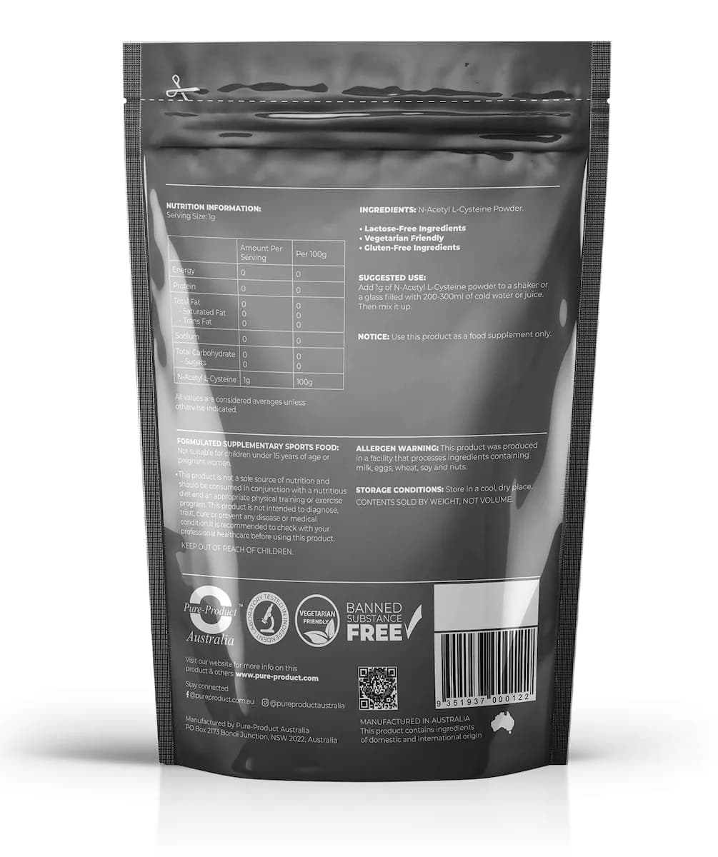 Thumbnail Pure Product Australia N-Acetyl L-Cysteine 500g