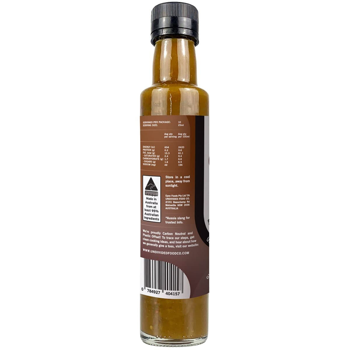 Thumbnail Undivided Food Co GOOD Oil Balsamic Dressing 250ml