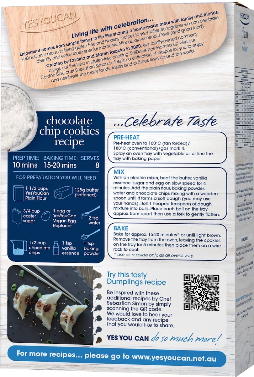 Thumbnail YesYouCan Plain Flour 500g
