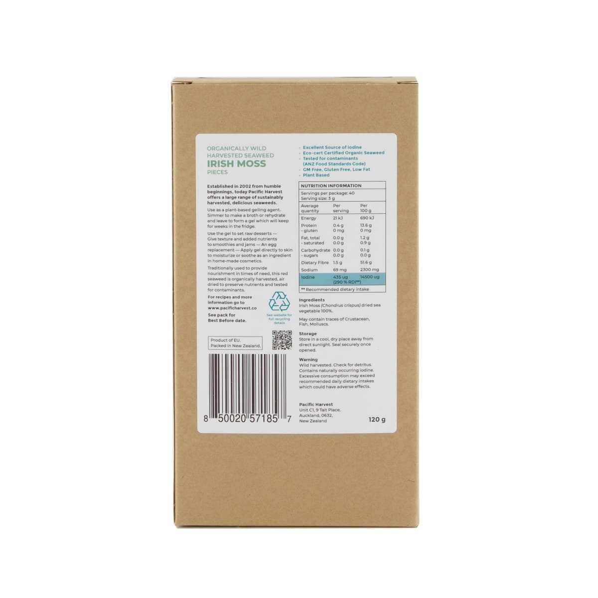 Thumbnail Pacific Harvest Irish Sea Moss Pieces 120g