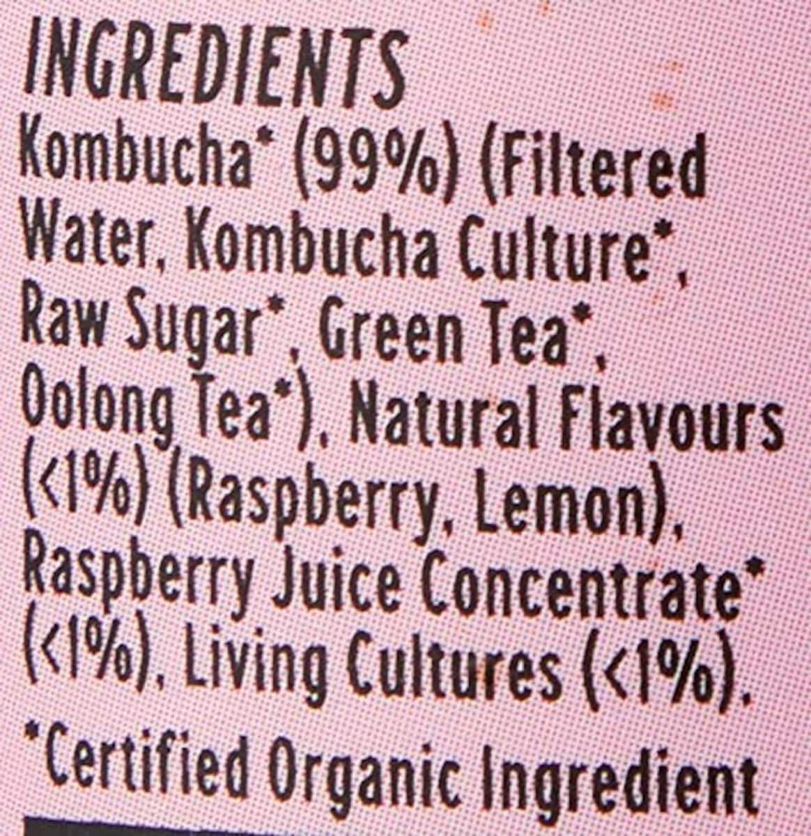 Thumbnail Lo Bros Kombucha Raspberry & Lemon 6x4x250ml