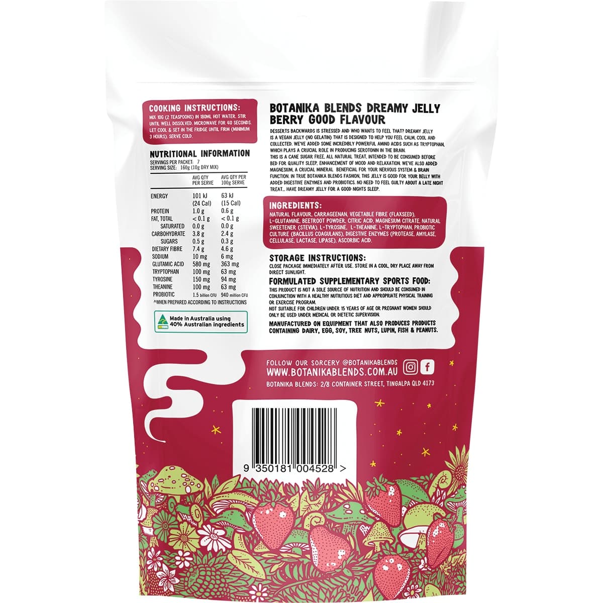 Thumbnail Botanika Blends Dreamy Jelly Berry Good 70g