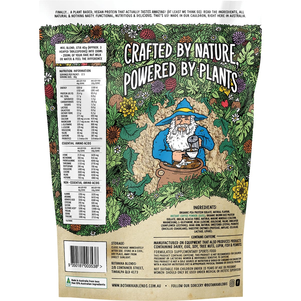 Thumbnail Botanika Blends Plant Protein Double Shot Iced Coffee 500g