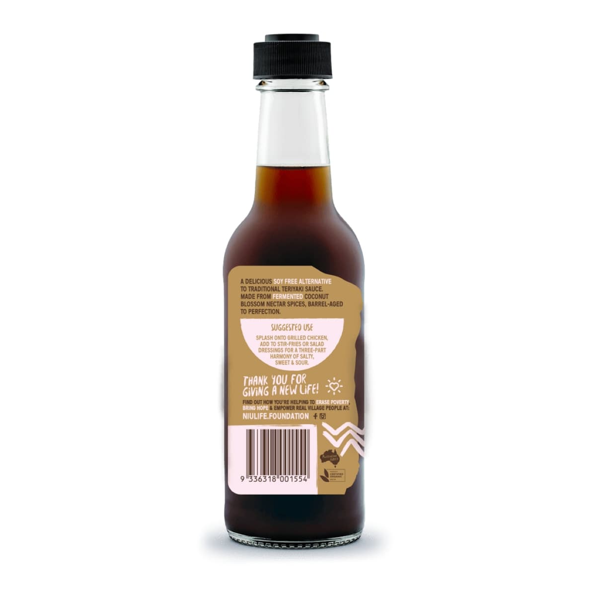 Thumbnail Niulife Teriyaki Coconut Amino Sauce 250ml