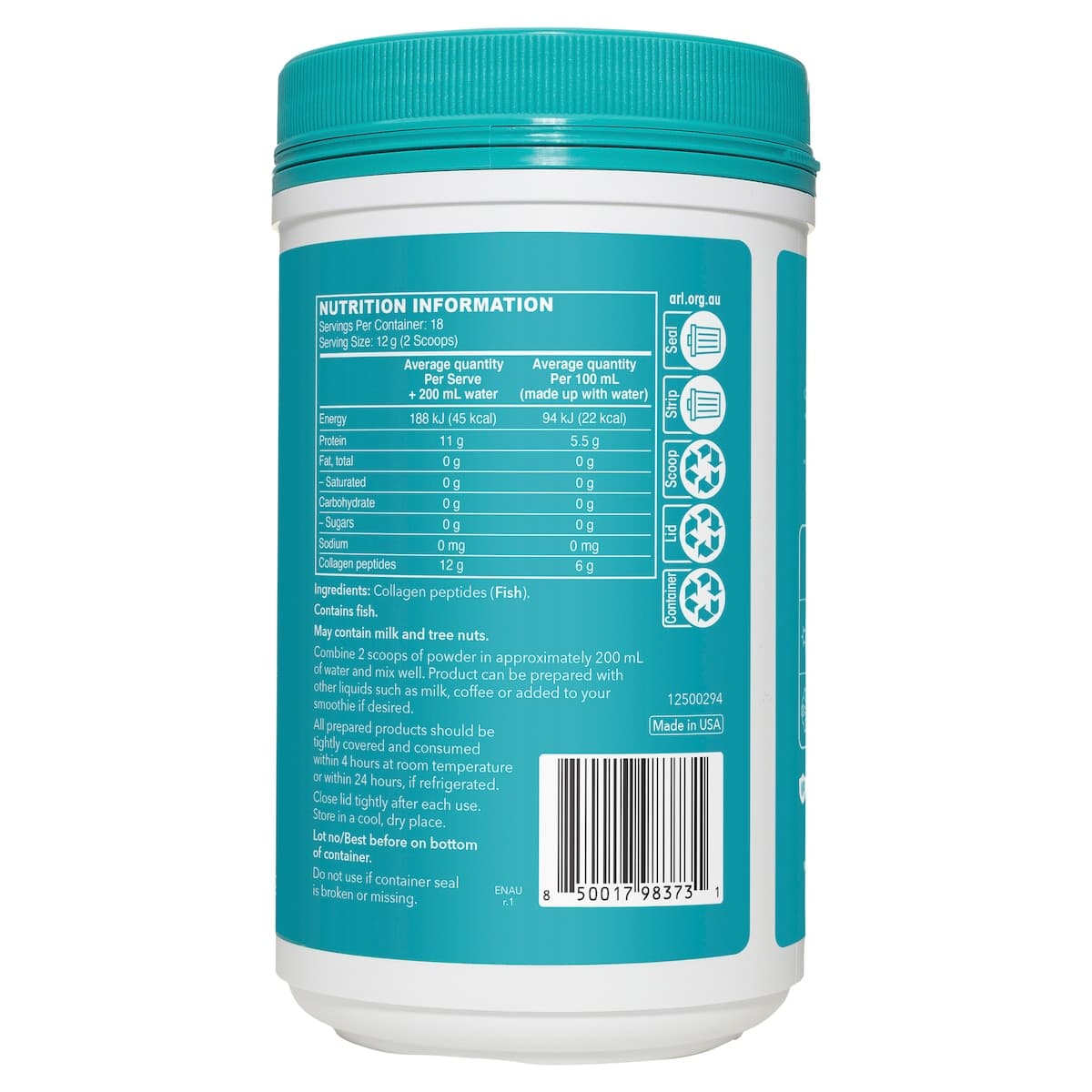 Thumbnail Vital Proteins Marine Collagen 221g