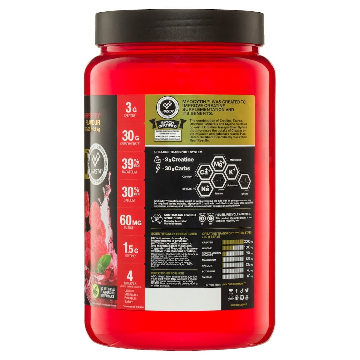 Thumbnail BSc Myocytin Raspberry 1.2kg