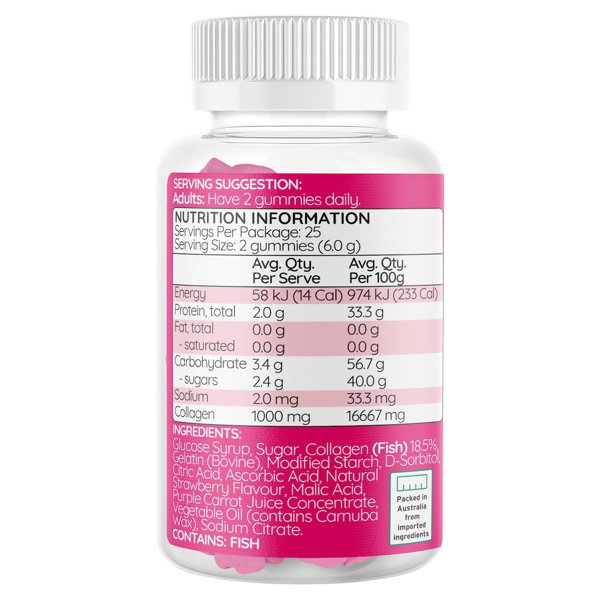 Thumbnail Haircarebear Collagen Gummies 50 Pack